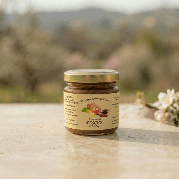 Composta di Pesche ai Tre Pepi