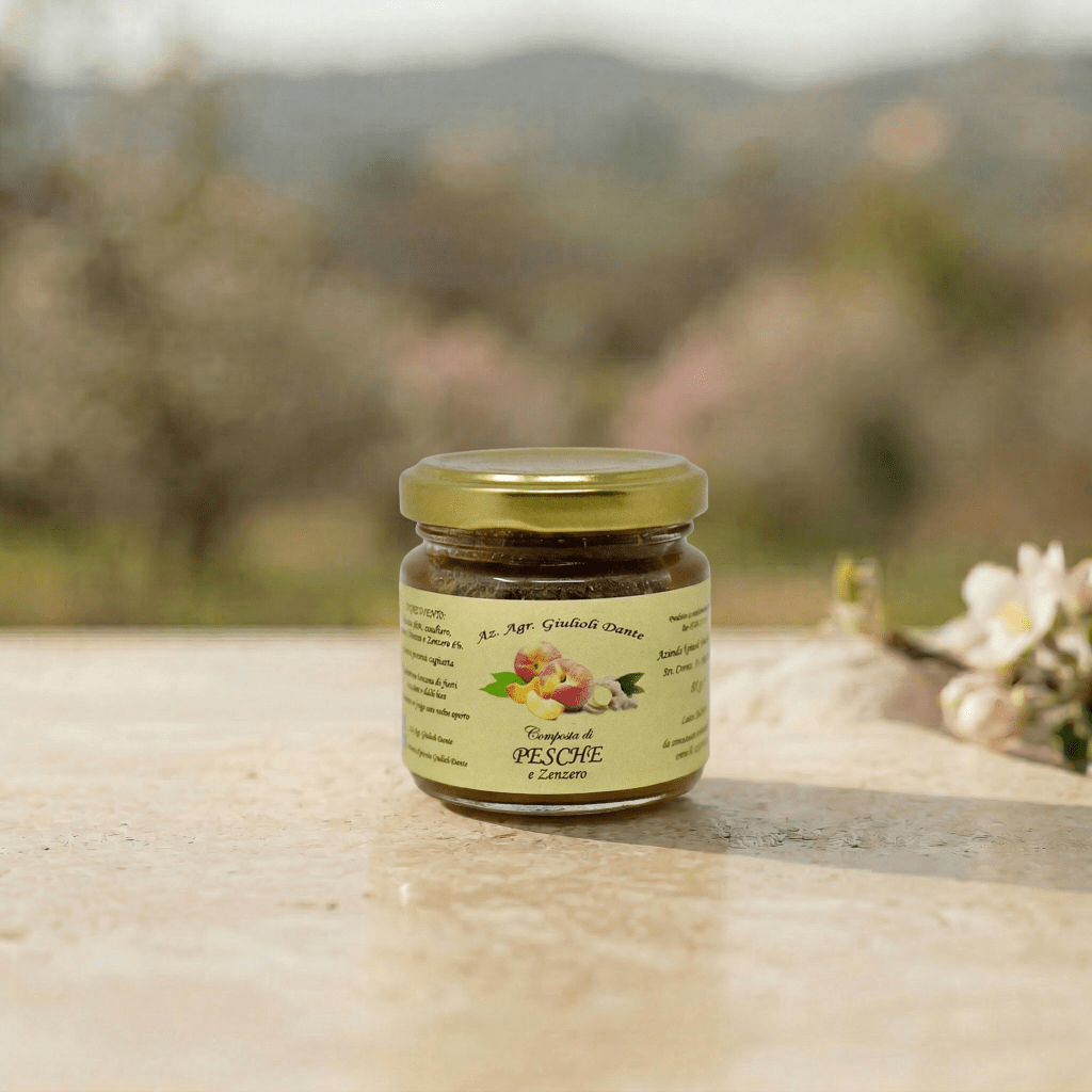 Composta di Pesche e Zenzero